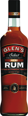 Glen's Dark Rum 70cl