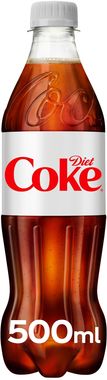 Diet Coke Contour, PET 500 ml x 24
