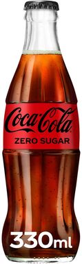 Coke Zero Sugar Icon Glass, NRB 330 ml x 24