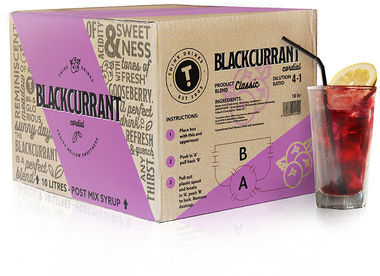 Think Drinks Blackcurrant Cordial Draught, post-mix 10 lt x 1