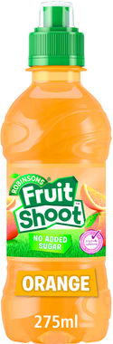 Fruit Shoot Orange Low Sugar, PET 275 ml x 24