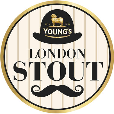 Young's London Stout 4.3% ABV, Keg 30 lt x 1