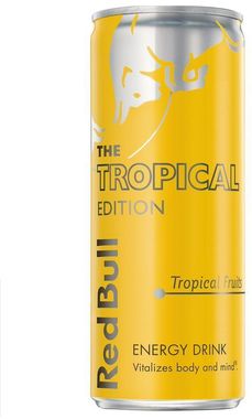 Red Bull Energy Drink, Tropical Edition, Can 250 ml x 12