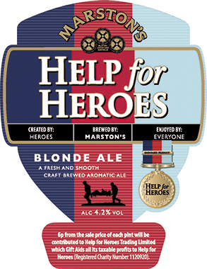 Help The Heroes 9 gal x 1