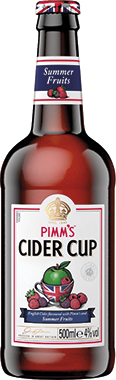 Pimm's Summer Fruits Cider Cup 500 ml x 8