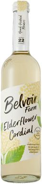 Belvoir Farms Elderflower Cordial, NRB 500ml x 6