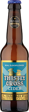 Thistly Cross Real Elderflower Cider 330 ml x 12