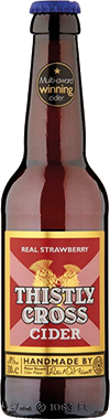 Thistly Cross Real Strawberry Cider 330 ml x 12