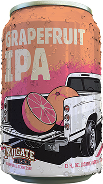 Grapefruit IPA Can - Tailgate 355 ml x 24