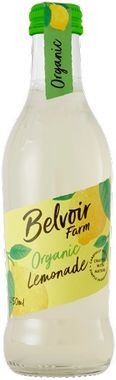 Belvoir Fruit Farms Organic Lemonade, NRB 250 ml x 12