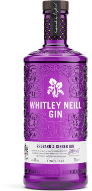 Whitley Neill Rhubarb & Ginger 70cl