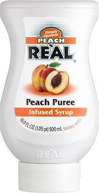 Re'al Peach puree infused syrup 50cl