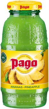 Pago Pineapple 100% 200ml x 12