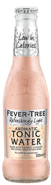Fever Tree Refreshingly Light Aromatic Tonic Water, NRB 200 ml x 24