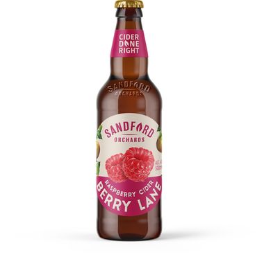 Sandford Berry Lane Cider with Raspberries 500 ml x 12