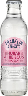 Franklin & Sons Rhubarb Tonic with Hibiscus 200 ml x 24