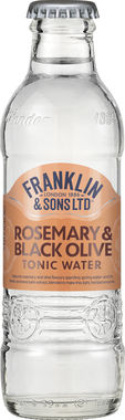 Franklin & Sons Rosemary Tonic Water with Black Olive 200 ml x 24