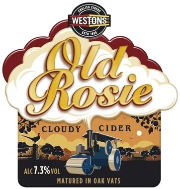 Weston's Old Rosie Cloudy Cider, BIB 20 lt x 1