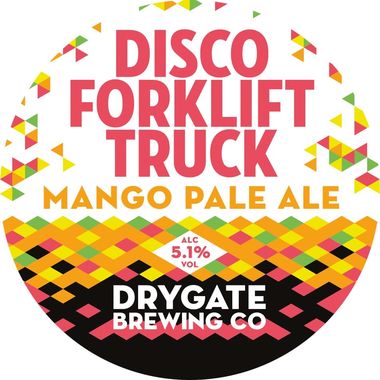 Drygate Disco Forklift Truck Mango Pale Ale, Keg 30 lt x 1