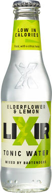Lixir Elderflower & Lemon Tonic Water 200 ml x 24