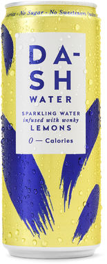Dash Sparkling Lemon, Can 330 ml x 12