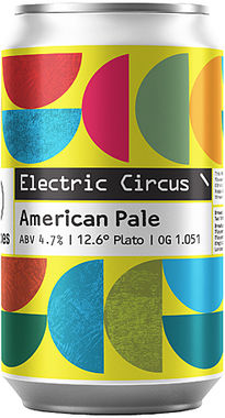 Two Tribes Electric Circus American Pale Ale, Can 330 ml x 24