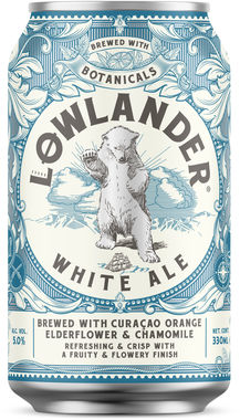 Lowlander White Ale, Can 330 ml x 24