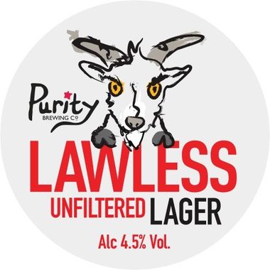 Purity Brewing Lawless Lager, Keg 30 lt x 1