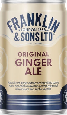 Franklin & Sons Ginger Ale, Can 150 ml x 24