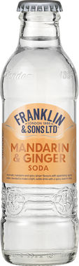 Franklin & Sons Mandarin & Ginger, NRB 200 ml x 24