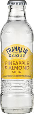 Franklin & Sons Pineapple & Almond, NRB 200 ml x 24