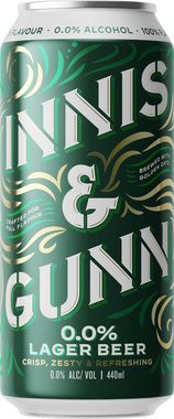 Innis & Gunn Lager Beer Zero 6 x 4 x 440ml