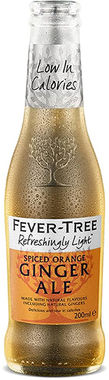 Fever Tree Refreshingly light Orange and Ginger Ale 200 ml x 24