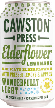 Cawston Press Sparkling Elderflower Lemonade 33 cl x 24