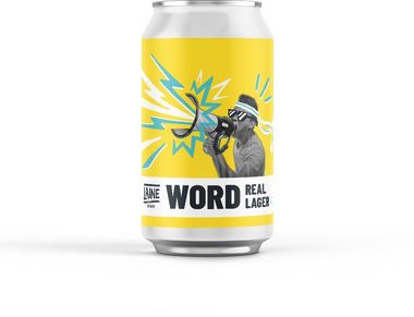 Laine Brew Co, Word Lager Can 330 ml x 24