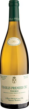 Chablis 1er Cru Vosgros, Gilbert Picq et Fils