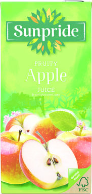 Sunpride Apple Juice , tetra 1 lt x 12