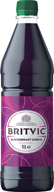 Britvic Blackcurrant Cordial, PET 1 lt x 12