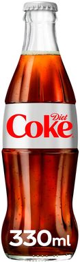 Diet Coke Icon Glass, NRB 330 ml x 24