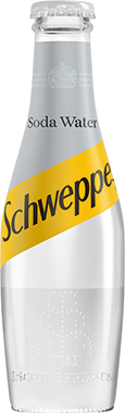 Schweppes Soda Water, NRB 200 ml x 24