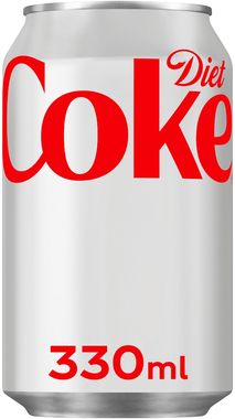 Diet Coke, can 330 ml x 24
