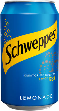 Schweppes Lemonade, Can 330 ml x 24