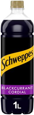 Schweppes Blackcurrant Cordial, PET