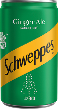 Schweppes Canada Dry Ginger Ale Travel Pack, Can