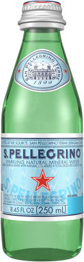 Sanpellegrino Sparkling Water, NRB 250 ml x 24