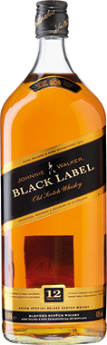 Johnnie Walker Black Label Blended Scotch Whisky 1.5lt