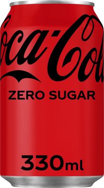 Coke Zero Sugar, Can 330 ml x 24