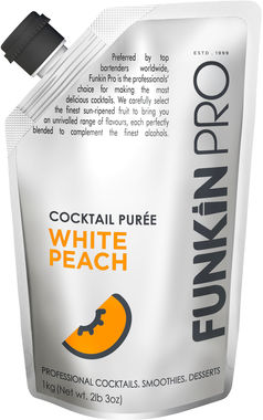 Funkin White Peach Puree 1lt