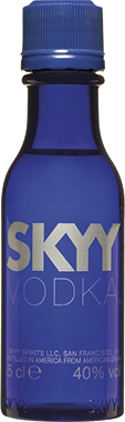 SKYY Vodka mins 5cl