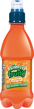 Simply Fruity Orange, PET 330 ml x 12
